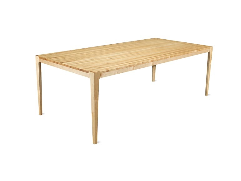 Modern Maple Parsons Dining Table Image